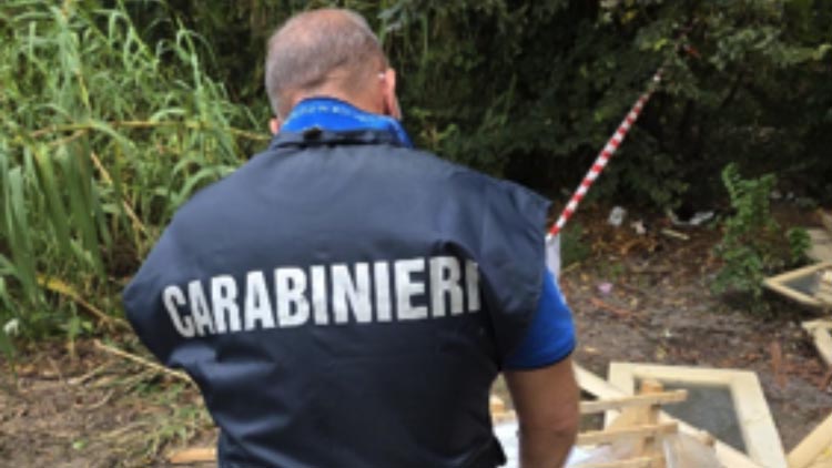 carabinieri e sequestro