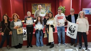 i primi classificati e alcuni partecipanti