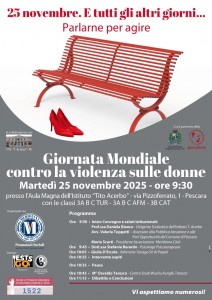 locandina 25 novembre