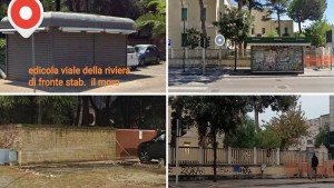 edicole rimosse a Pescara