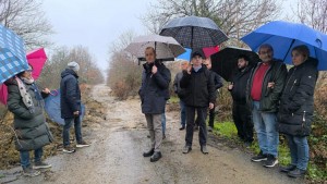 Valle Giumentina strada dissestata