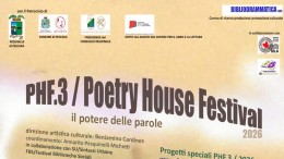 parte la terza edizione del Poetry House Festival