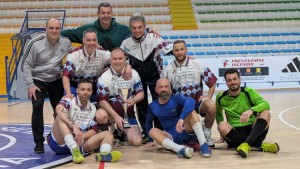 squadra vincitrice della Polizia di Stato