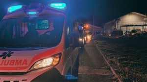 ambulanza in aeroporto militare