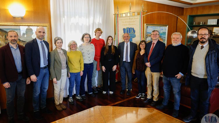 d'Annunzio primi diplomi del Master in Planetary Sciences