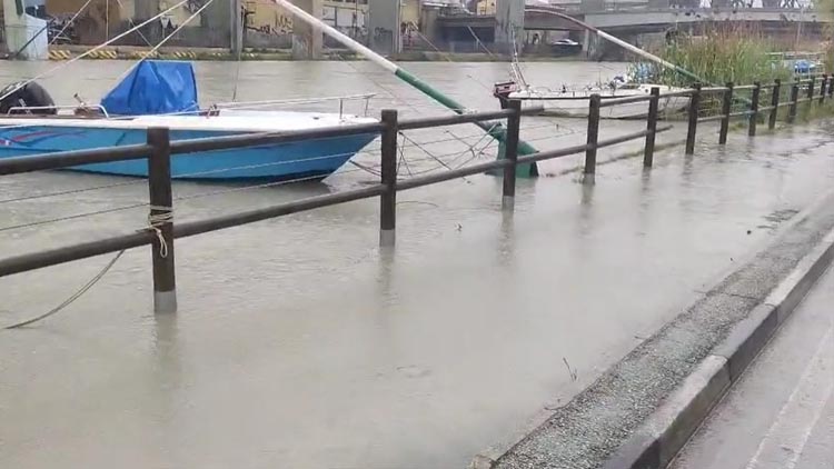 maltempo pescara fiume straripato