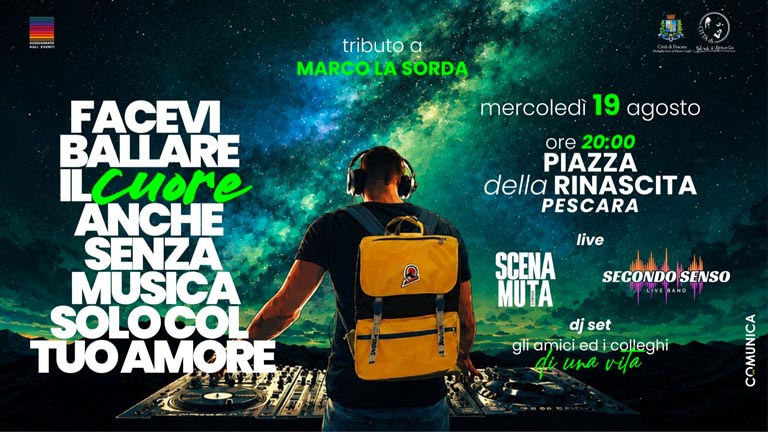 evento tributo a Marco La Sorda