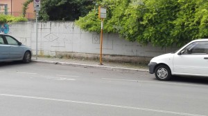 Soste bus occupate dalle auto