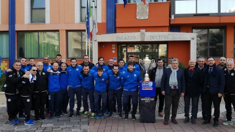 La Winter Cup al Comune di Montesilvano