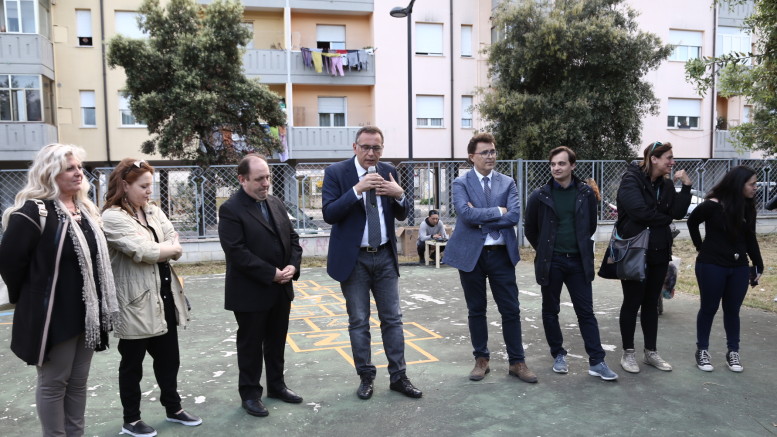 L'inaugurazione del Parco della Speranza