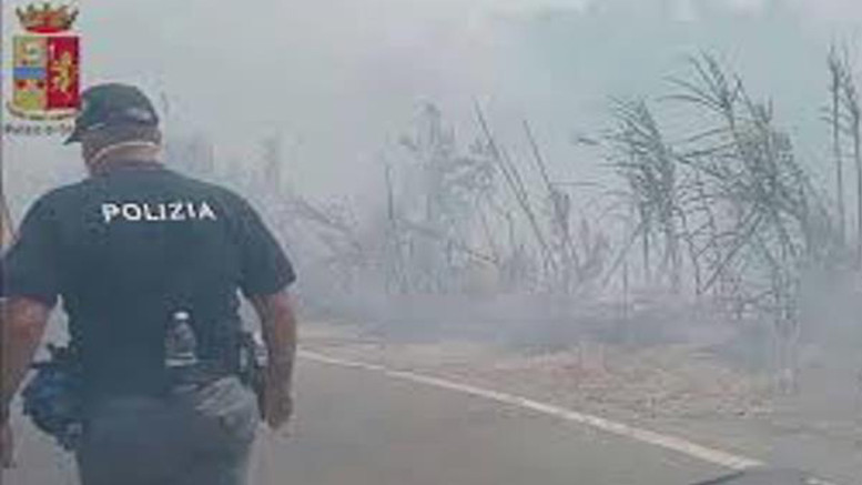 incendio a Castilenti