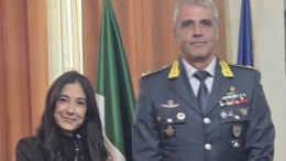 Visita del Generale di Brigata Fabio Massimo Mendella, Comandante Regionale della Guardia di Finanza in Abruzzo, in Prefettura