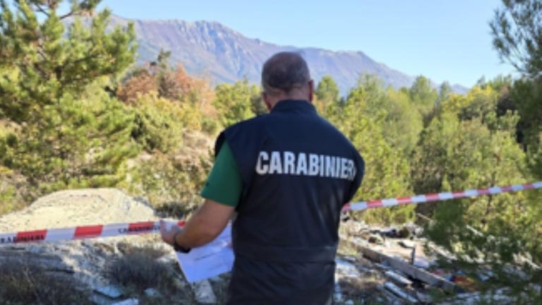 sequestro discarica abusiva a Popoli