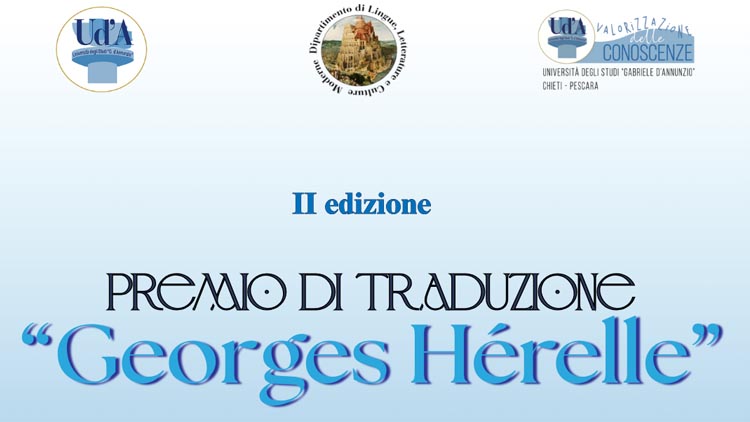 Premio traduzione “Georges Hérelle”