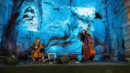 Hayalet, una performance live in duo per violoncello, contrabbasso e live electronics