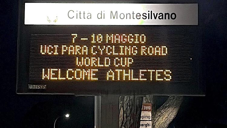 paraciclismo a Montesilvano