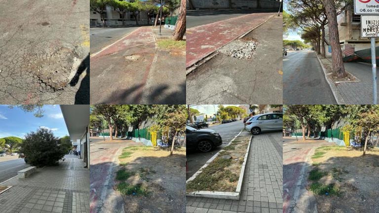 via pepe Pescara nel degrado