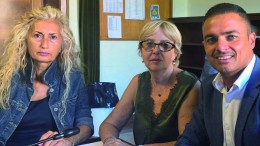 Pierpaola Pellicciotta (Elior), Alessandra Di Zio e Loris Mazzioli