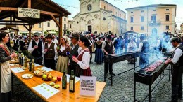 l'arrosticciere in piazza
