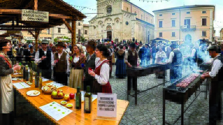 l'arrosticciere in piazza
