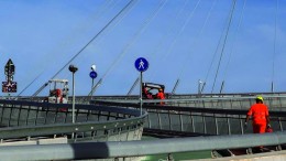 manutenzione ponte del Mare a Pescara