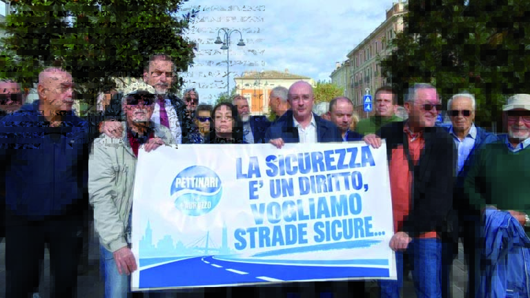 pettinari e la manifestazione sulla sicurezza