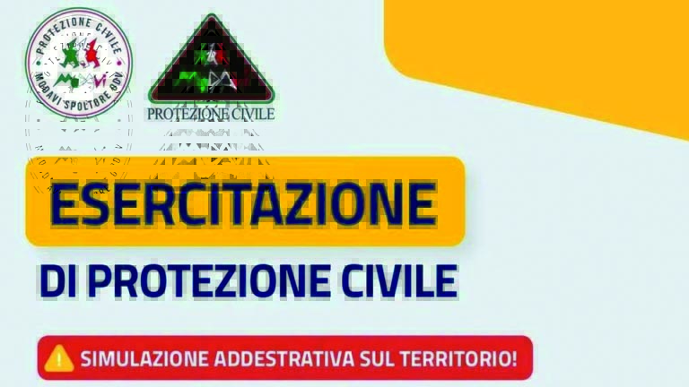 protezione civile eservitazione
